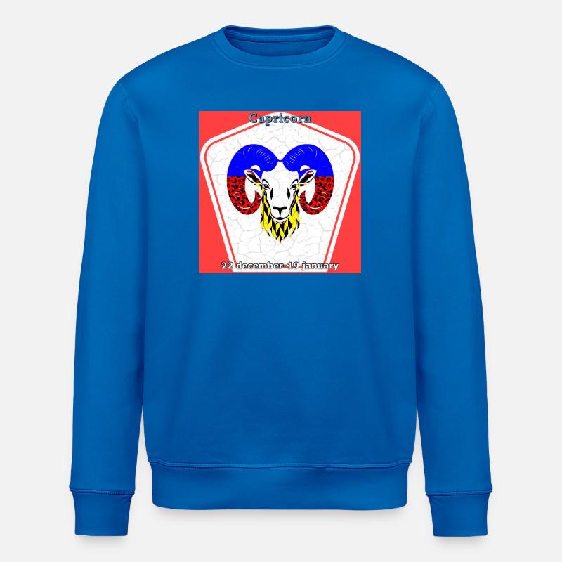 Steinbock - Stanley/Stella Unisex Bio-Sweatshirt ROLLER - Königsblau