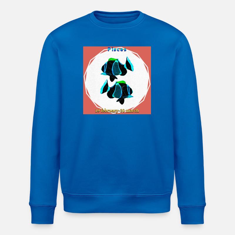 Fisch - Stanley/Stella Unisex Bio-Sweatshirt ROLLER - Königsblau