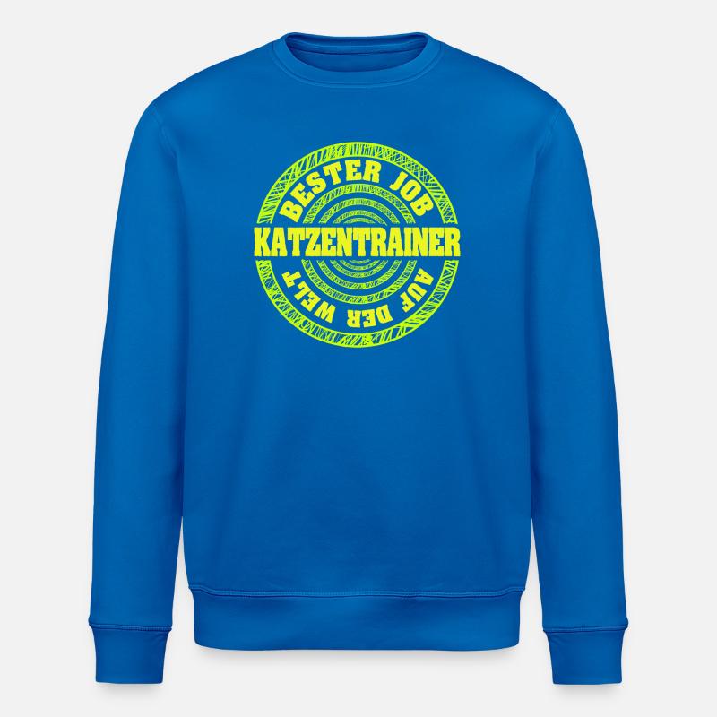 Katzentrainer - Stanley/Stella Unisex Bio-Sweatshirt ROLLER - Königsblau
