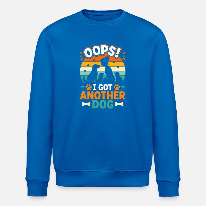 Another dog: Oops! - Stanley/Stella ROLLER Unisex Organic Sweatshirt - royal blue