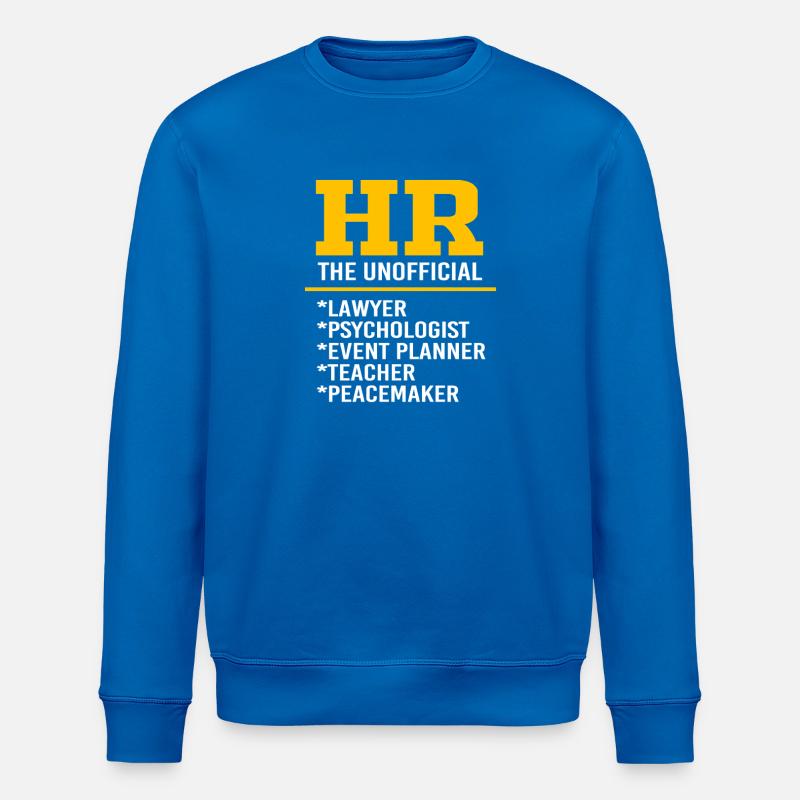 HR Manager - Stanley/Stella ROLLER Unisex Organic Sweatshirt - royal blue
