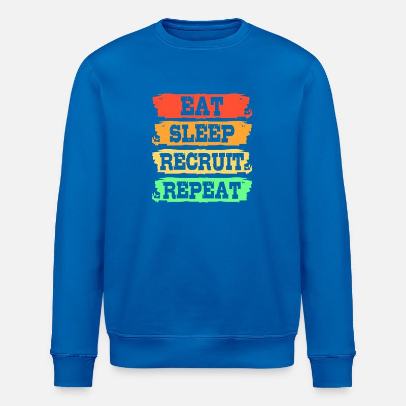 Responsable RH - Sweat bio ROLLER Stanley/Stella Unisexe - bleu roi