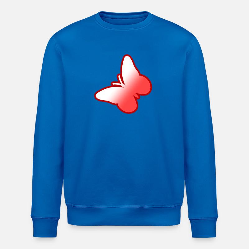 Schmetterling - Stanley/Stella Unisex Bio-Sweatshirt ROLLER - Königsblau