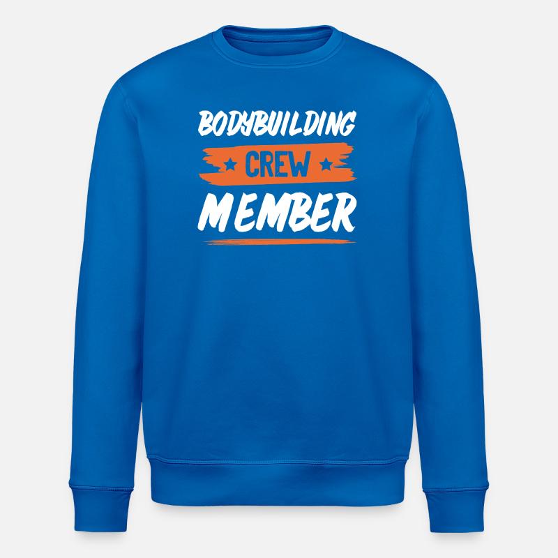 Équipe de culturisme - Sweat bio ROLLER Stanley/Stella Unisexe - bleu roi