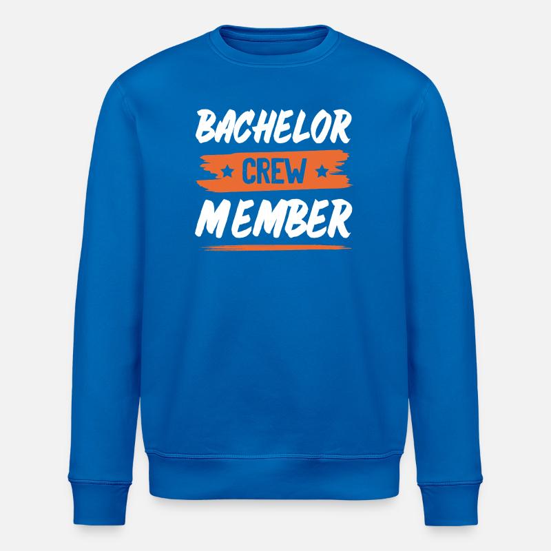 Bachelor Crew - Stanley/Stella ROLLER Unisex Organic Sweatshirt - royal blue