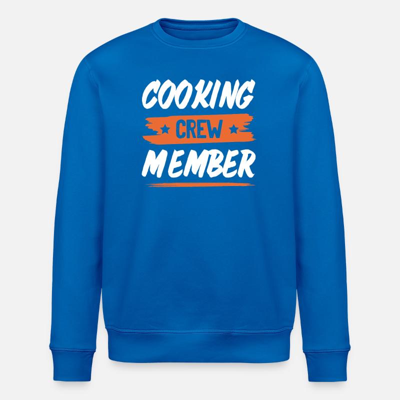 Cooking Crew - Stanley/Stella Unisex Bio-Sweatshirt ROLLER - Königsblau