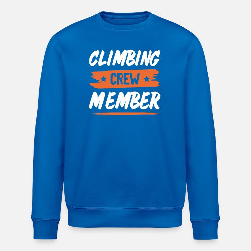 Climbing Crew - Stanley/Stella Unisex Bio-Sweatshirt ROLLER - Königsblau