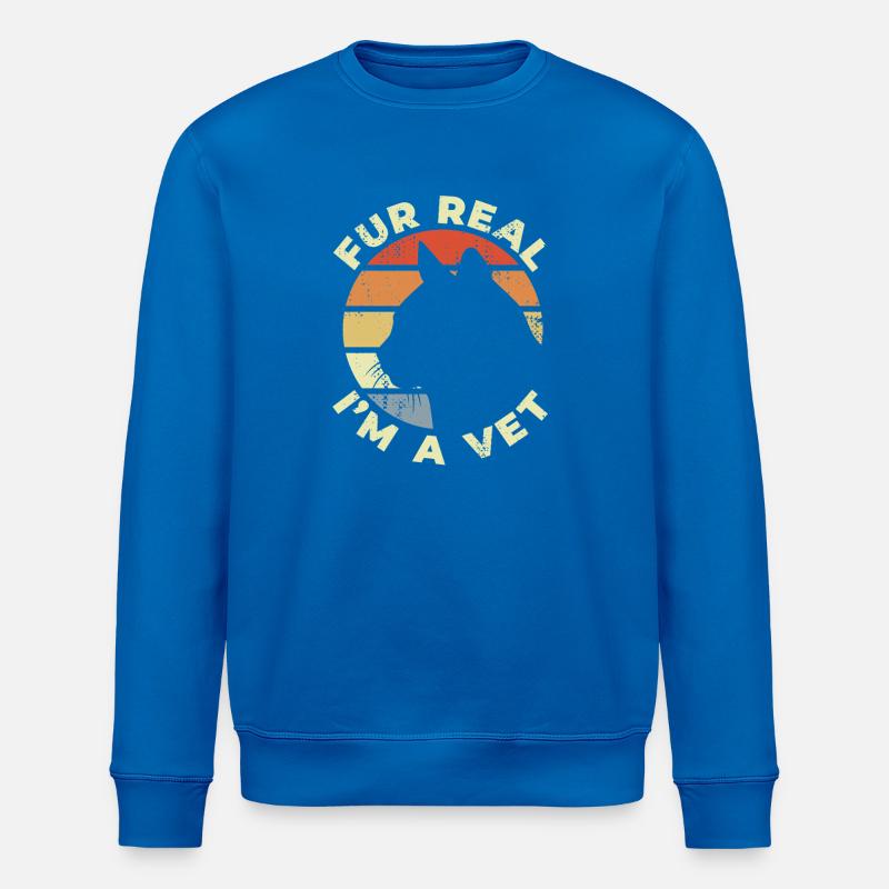 Ich bin der Tierarzt - Stanley/Stella Unisex Bio-Sweatshirt ROLLER - Königsblau