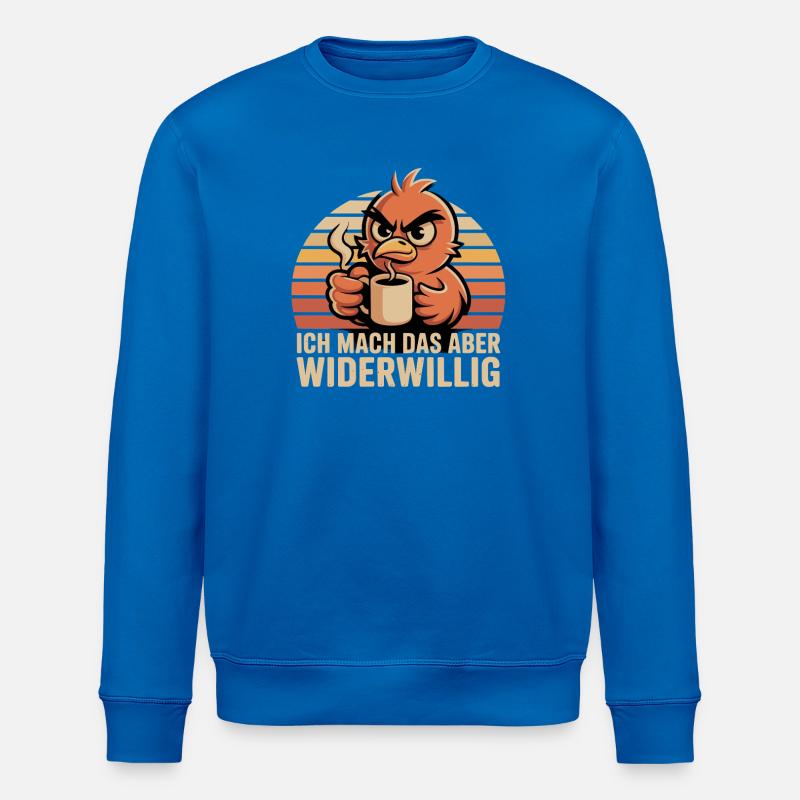 Küken Kaffee Widerwillig - Stanley/Stella Unisex Bio-Sweatshirt ROLLER - Königsblau