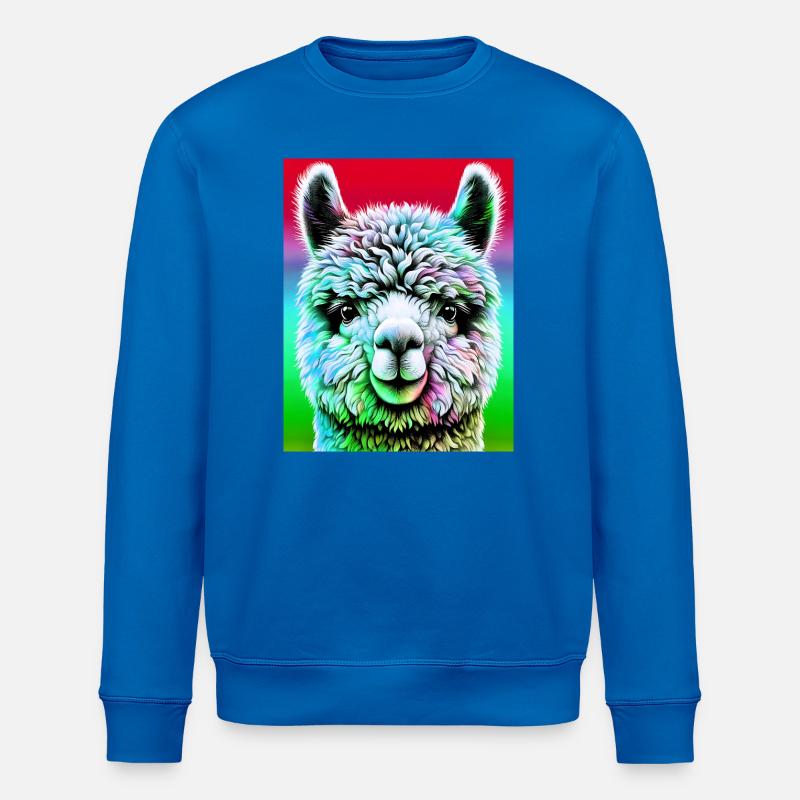 Alpaka - Stanley/Stella Unisex Bio-Sweatshirt ROLLER - Königsblau