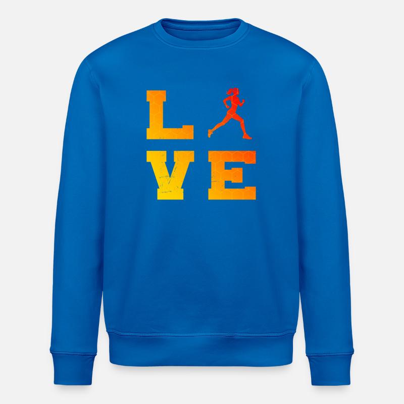 Geschenkidee für eine Running mit Running - Stanley/Stella Unisex Bio-Sweatshirt ROLLER - Königsblau