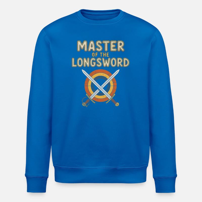 Maître de l’Épée Longue - Sweat bio ROLLER Stanley/Stella Unisexe - bleu roi