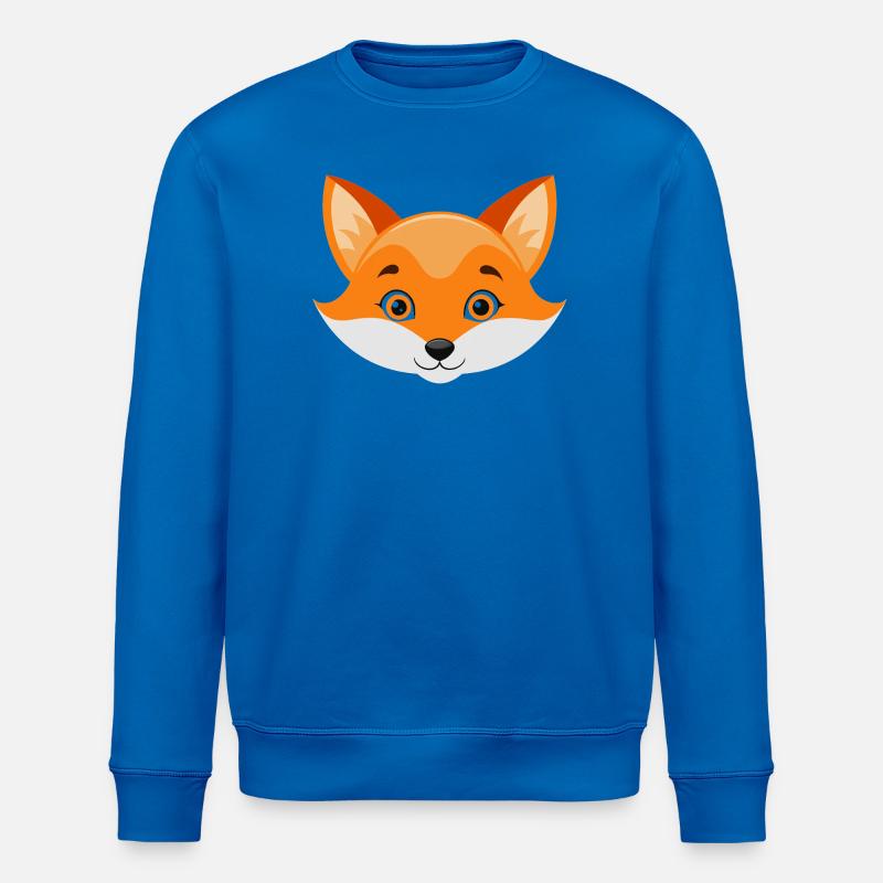 Fuchsgesicht - Stanley/Stella Unisex Bio-Sweatshirt ROLLER - Königsblau