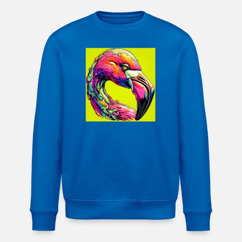 Flamingo - Stanley/Stella Unisex Bio-Sweatshirt ROLLER - Königsblau