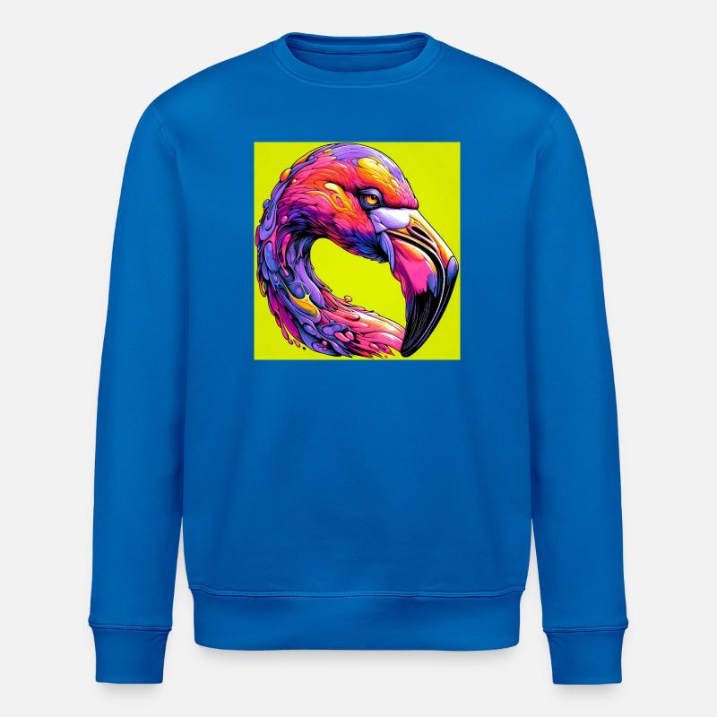 Flamant - Sweat bio ROLLER Stanley/Stella Unisexe - bleu roi
