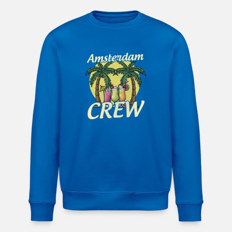 Amsterdam Crew - Stanley/Stella Unisex Bio-Sweatshirt ROLLER - Königsblau