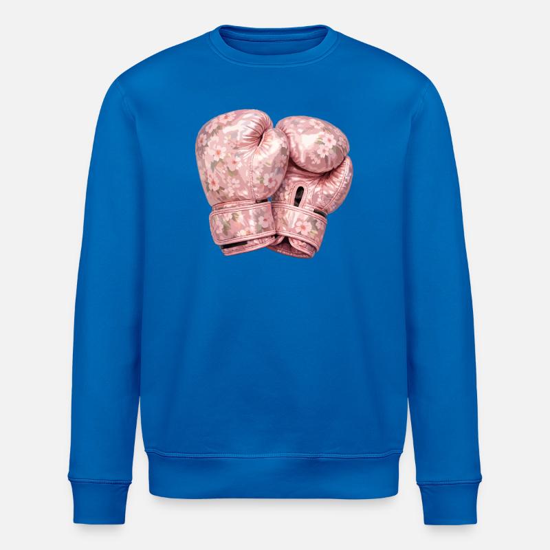 Blumen-Boxhandschuhe - Stanley/Stella Unisex Bio-Sweatshirt ROLLER - Königsblau