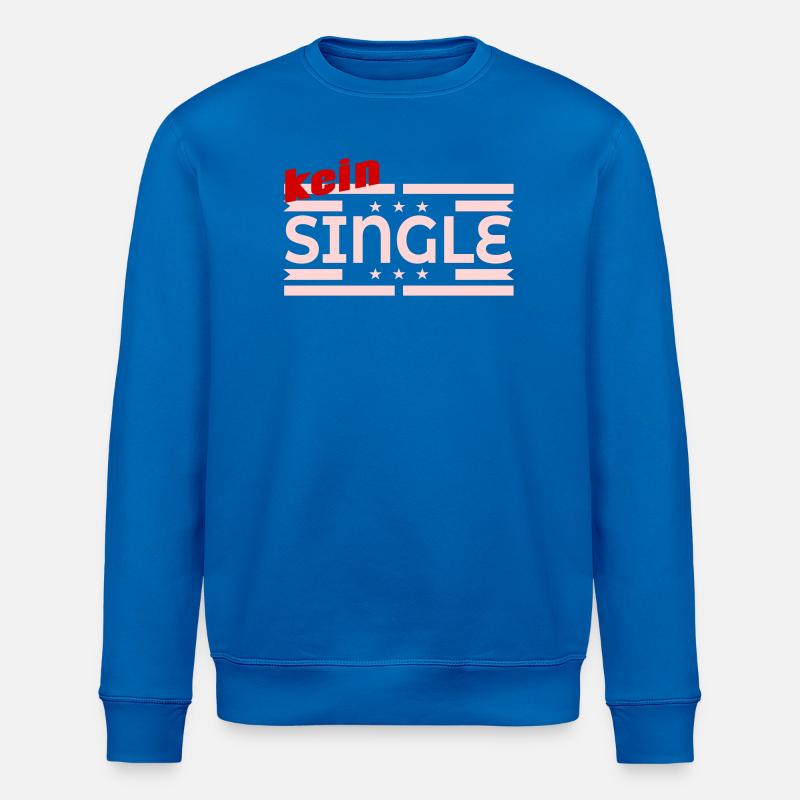 PAS CÉLIBATAIRE - Relation - Sweat bio ROLLER Stanley/Stella Unisexe - bleu roi