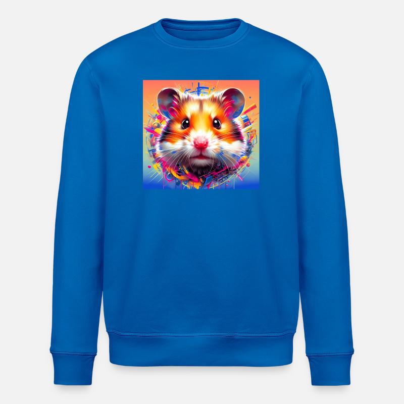 Hamster - Stanley/Stella Unisex Bio-Sweatshirt ROLLER - Königsblau