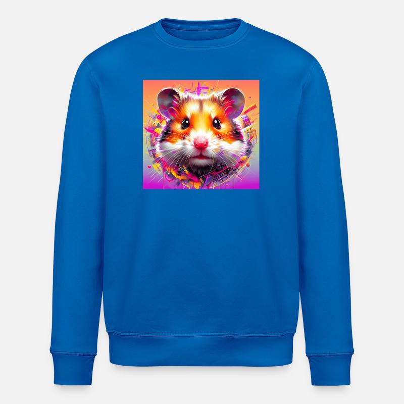 Hamster - Stanley/Stella Unisex Bio-Sweatshirt ROLLER - Königsblau