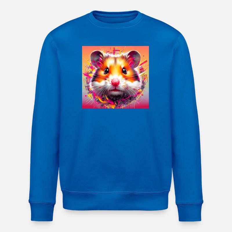 Hamster - Stanley/Stella Unisex Bio-Sweatshirt ROLLER - Königsblau