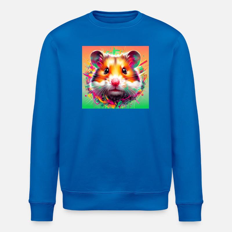 Hamster - Stanley/Stella Unisex Bio-Sweatshirt ROLLER - Königsblau
