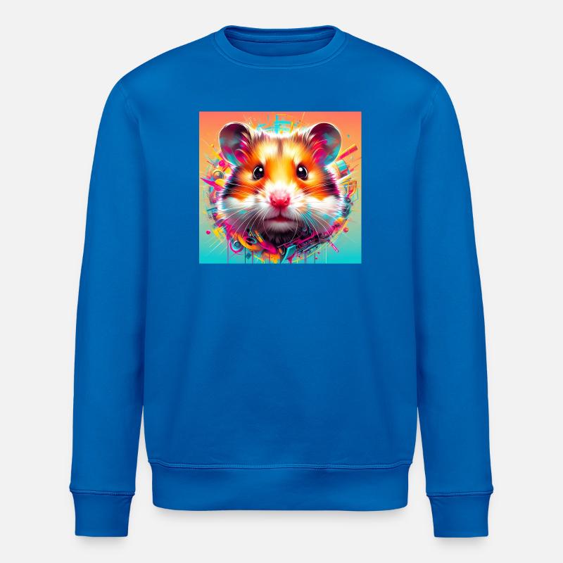 Hamster - Stanley/Stella Unisex Bio-Sweatshirt ROLLER - Königsblau