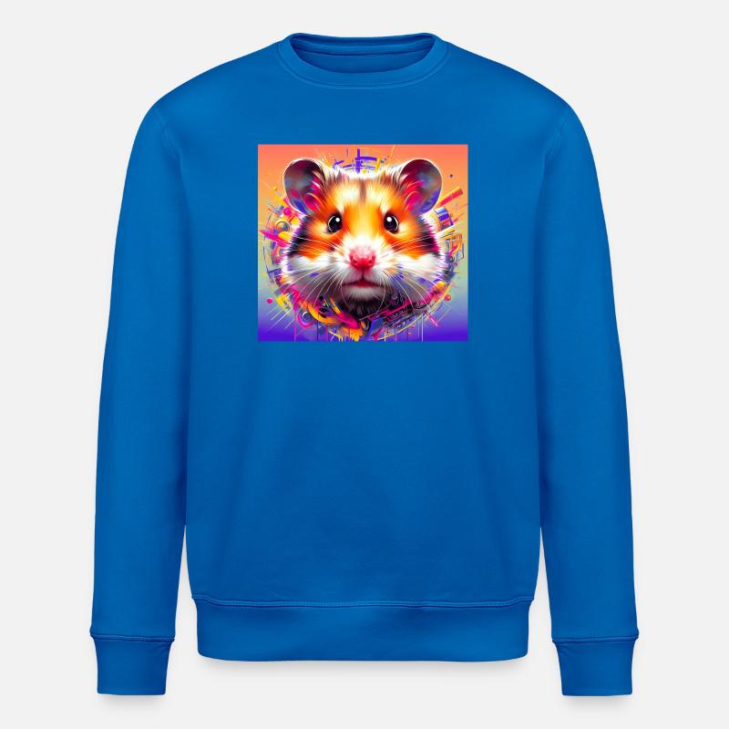 Hamster - Stanley/Stella Unisex Bio-Sweatshirt ROLLER - Königsblau
