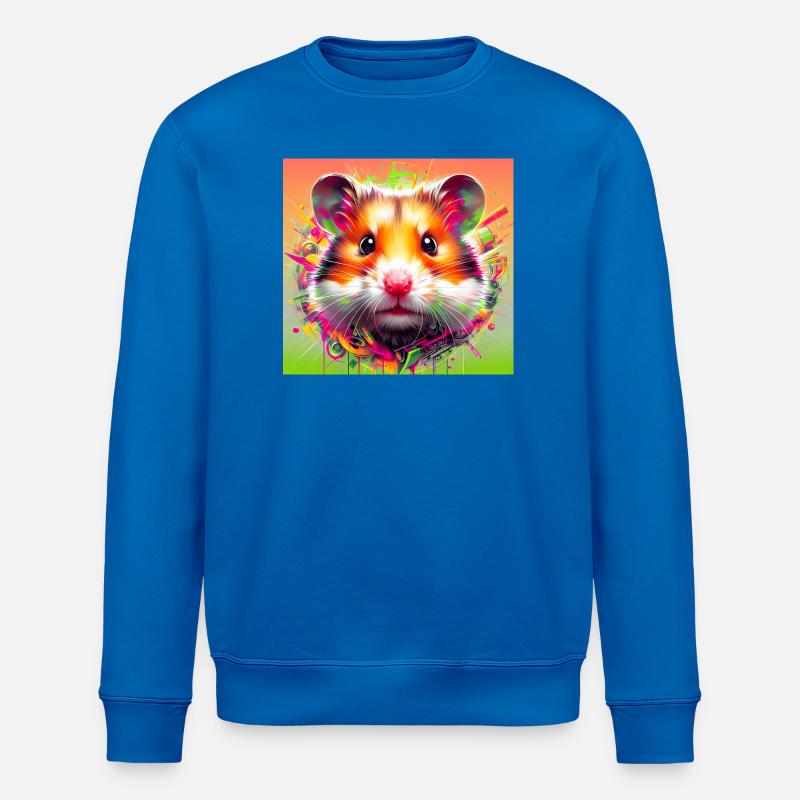 Hamster - Stanley/Stella Unisex Bio-Sweatshirt ROLLER - Königsblau