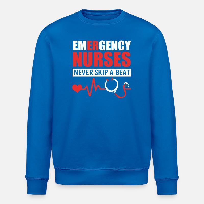 Notfall Krankenschwester - Stanley/Stella Unisex Bio-Sweatshirt ROLLER - Königsblau