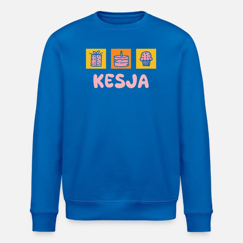 Gift for Kesja - Stanley/Stella ROLLER Unisex Organic Sweatshirt - royal blue