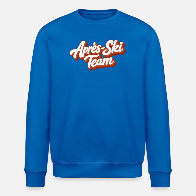 Apres Ski Team - Stanley/Stella Unisex Bio-Sweatshirt ROLLER - Königsblau