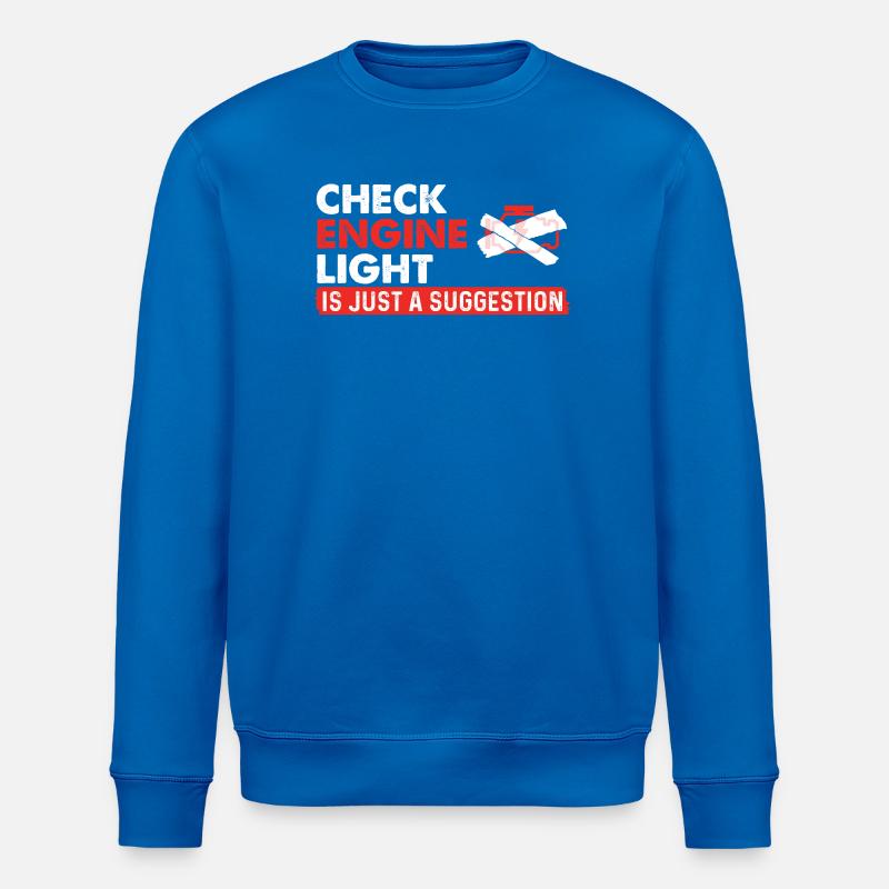 Check Engine Light Suggestion Rennwagen - Stanley/Stella Unisex Bio-Sweatshirt ROLLER - Königsblau
