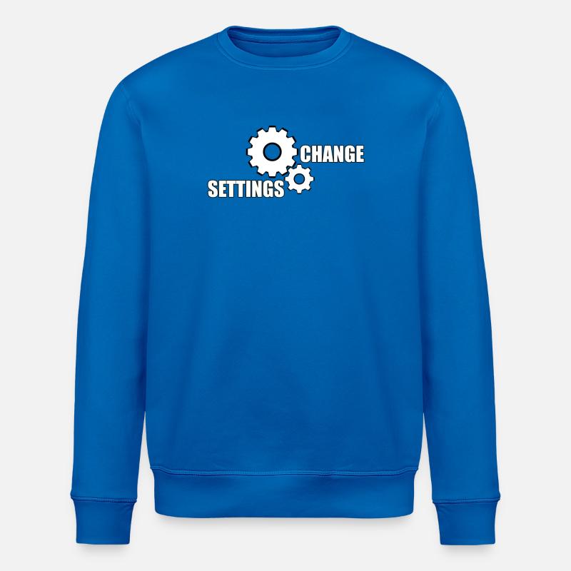 MODIFIER LES PARAMÈTRES - Sweat bio ROLLER Stanley/Stella Unisexe - bleu roi