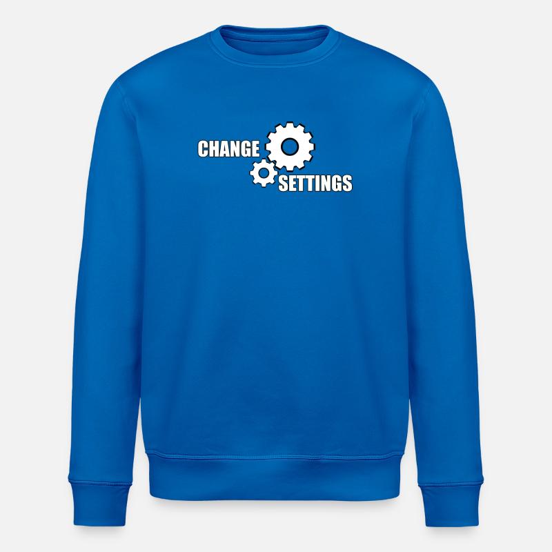 CHANGE SETTINGS - Stanley/Stella Unisex Bio-Sweatshirt ROLLER - Königsblau