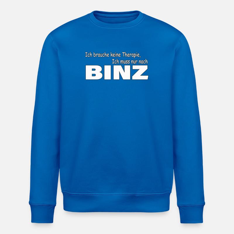 Therapie BINZ - Stanley/Stella Unisex Bio-Sweatshirt ROLLER - Königsblau