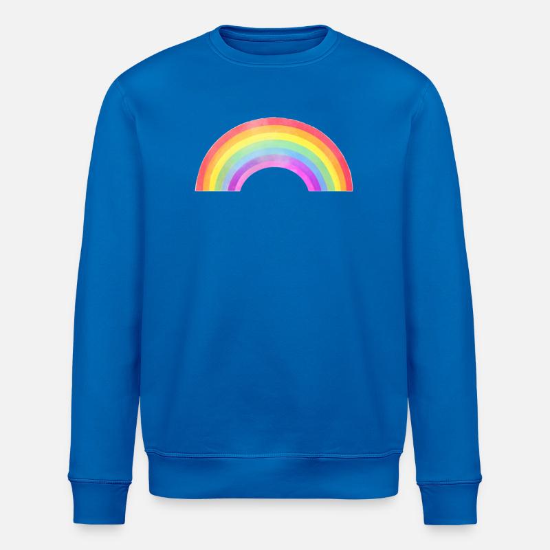 Arc arc-en-ciel - Sweat bio ROLLER Stanley/Stella Unisexe - bleu roi