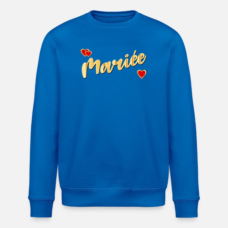 VERHEIRATETER JUNGGESELLENABSCHIED - Stanley/Stella Unisex Bio-Sweatshirt ROLLER - Königsblau