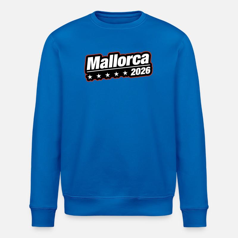 Mallorca 2026 - Stanley/Stella Unisex Bio-Sweatshirt ROLLER - Königsblau