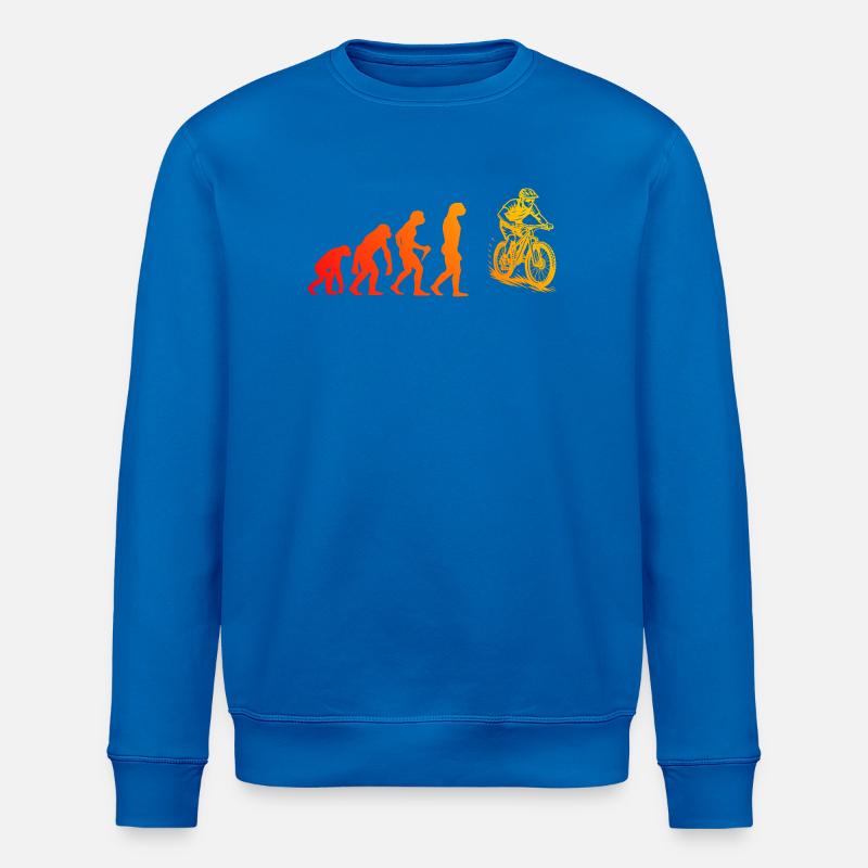 Déclaration directe sur le VTT - Sweat bio ROLLER Stanley/Stella Unisexe - bleu roi