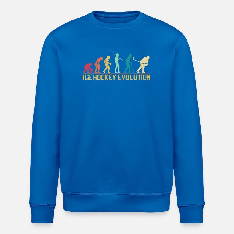 Conception de la silhouette Hockey Evolution - Sweat bio ROLLER Stanley/Stella Unisexe - bleu roi