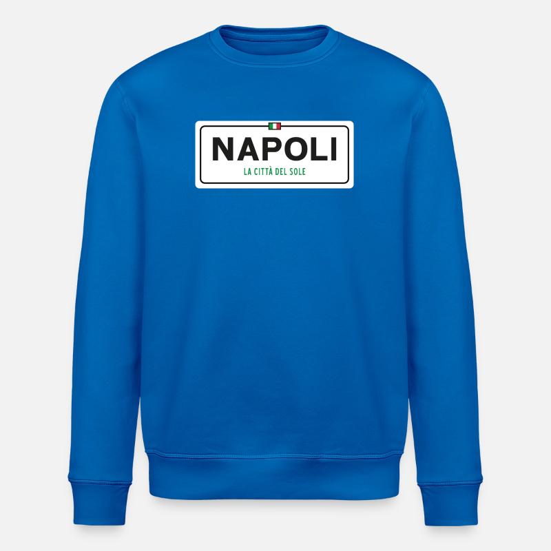 Ortsschild Napoli - Stanley/Stella Unisex Bio-Sweatshirt ROLLER - Königsblau