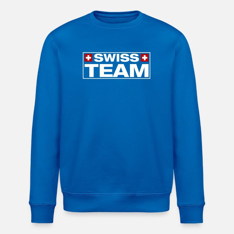 Équipe suisse suisse - Sweat bio ROLLER Stanley/Stella Unisexe - bleu roi