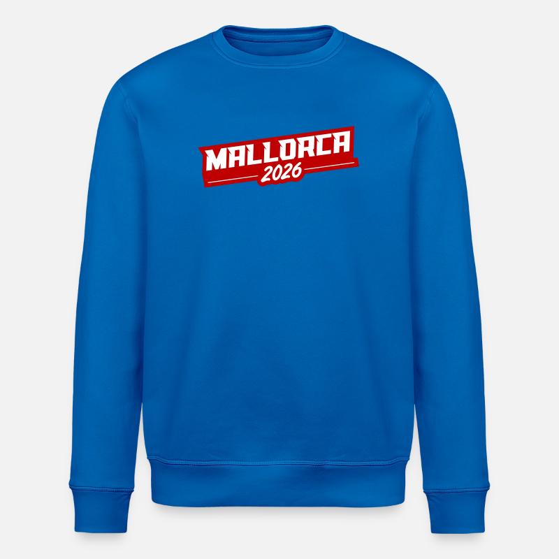 Mallorca 2026 - Stanley/Stella Unisex Bio-Sweatshirt ROLLER - Königsblau