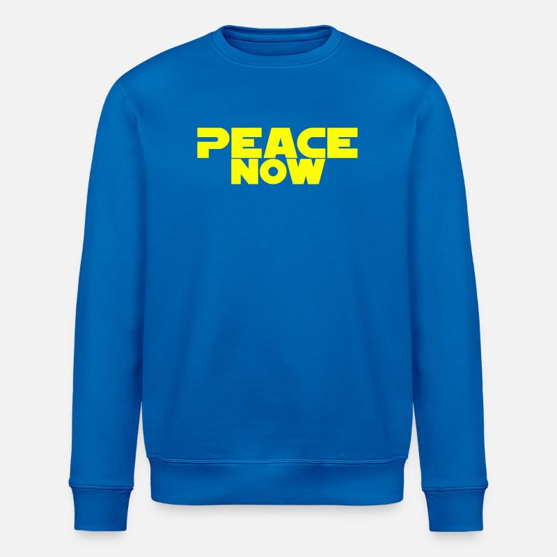 Peace Now - Stanley/Stella Unisex Bio-Sweatshirt ROLLER - Königsblau