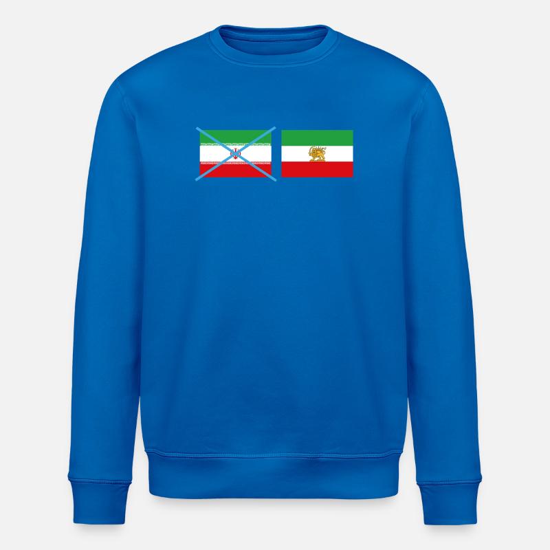 Drapeaux iraniens brisés - Sweat bio ROLLER Stanley/Stella Unisexe - bleu roi