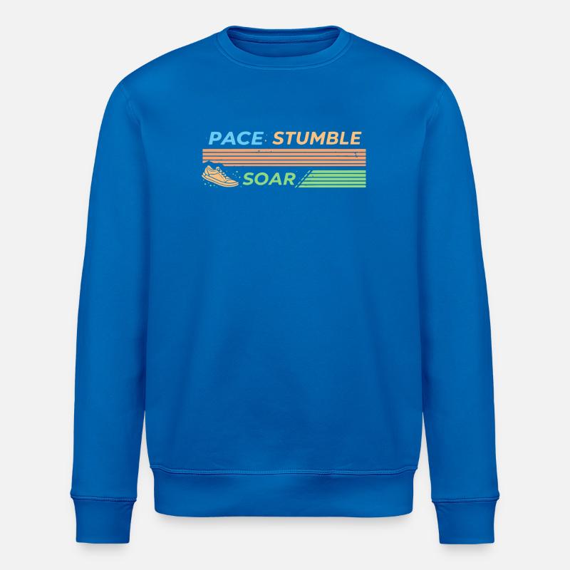 PACE STUMBLE SOAR - Sweat bio ROLLER Stanley/Stella Unisexe - bleu roi