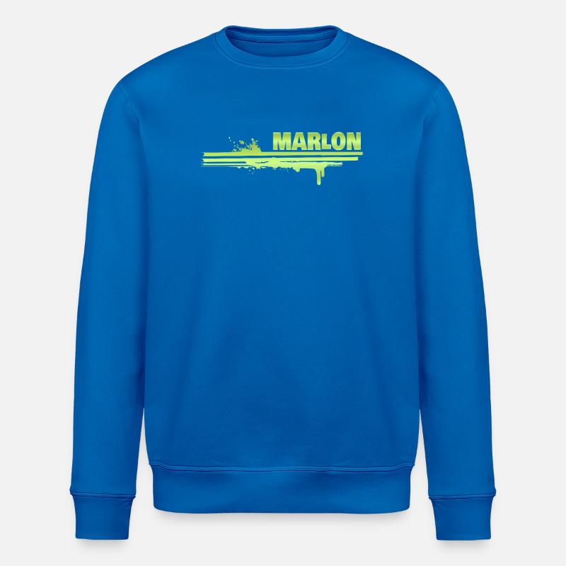 Marlon - Stanley/Stella Unisex Bio-Sweatshirt ROLLER - Königsblau
