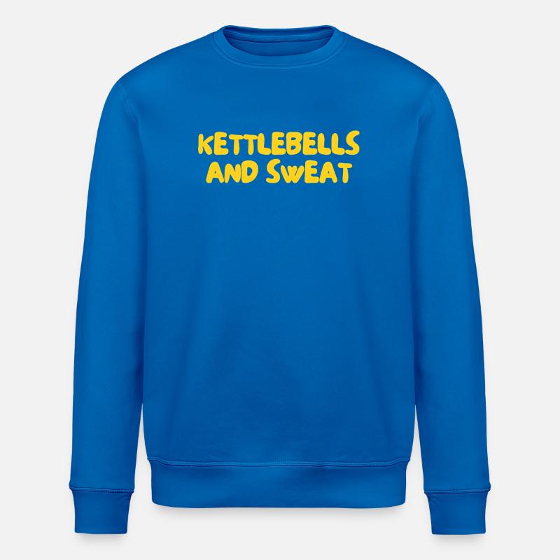 Kettlebells und Schweiß - Stanley/Stella Unisex Bio-Sweatshirt ROLLER - Königsblau
