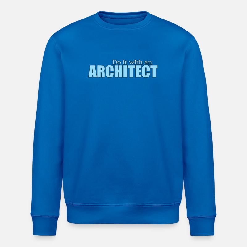 Architecte - Sweat bio ROLLER Stanley/Stella Unisexe - bleu roi